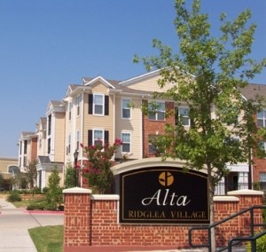 Ridglea Village Apartment Entrance