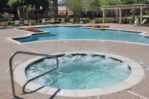 Abbey at Hightower Apartment Pool Area