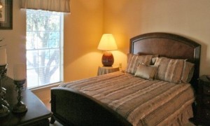 Palm House Senior Housing Apartment Bedroom