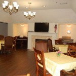 Palm House Senior Housing Apartment Dining Area
