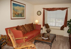 Palm House Senior Housing Apartment Living Area
