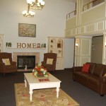 Palm House Senior Housing Apartment Living Room