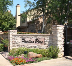 Papillon Parc Townhomes Apartment Entrance