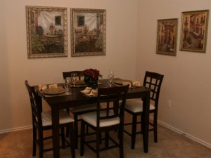 Park Creek Apartment Dining Room