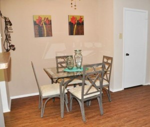 Raintree Apartment Dining Area