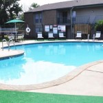 Raintree Apartment Pool Area