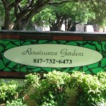 Renaissance Gardens Apartment Signage