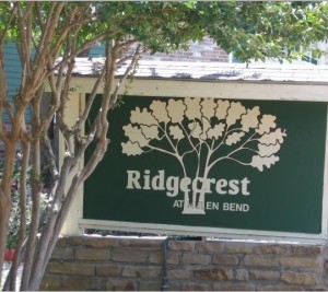 Ridgecrest at Hulen Bend Sign