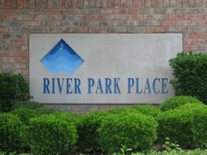 River Park Place Sign