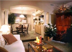 The Horizons at Fossil Creek Apartment Family Room