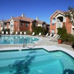 The Horizons at Fossil Creek Apartment Patio