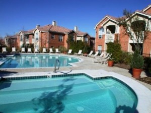 The Horizons at Fossil Creek Apartment Patio