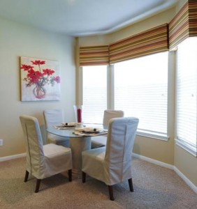 The Marquis at Stonegate Apartment BreakFast Table