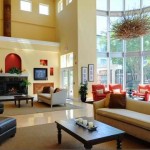 The Marquis at Stonegate Apartment Living Room