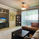 AMLI 7th Street Station Living Area
