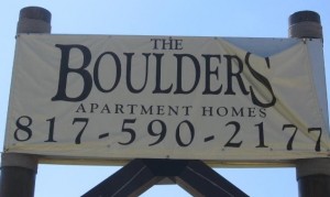 The Boulders Sign