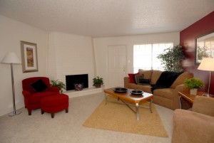 Towne Oaks Living Area